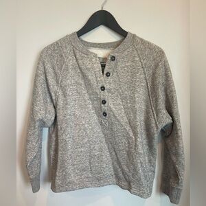 Madewell henley sweatshirt